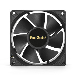 Вентилятор 12В DC ExeGate EX08025S3P 80x80x25 мм, Sleeve bearing подшипник скольжения , 3pin, 2200RPM, 22dBA EX283377RUS