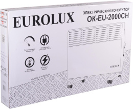 Конвектор Eurolux ОК-EU-2000CH 2000Вт белый