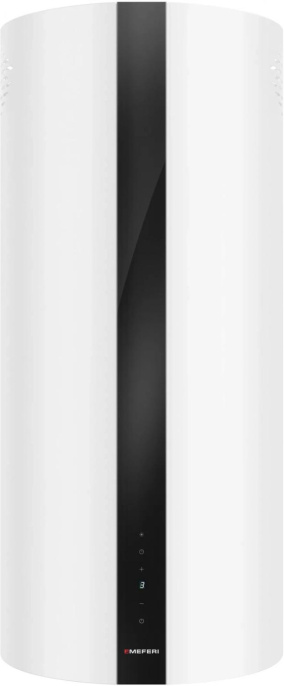 Вытяжка каминная Meferi Comfort plus Tube40wh isla белый управление: сенсорное 1 мотор