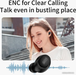 Беспроводные наушники QCY Arc Buds Lite Black BH23QT27A Чипсет: Jieli JL6973. Bluetooth 5.3. Поддержка профиля: HFP/A2DP/AVRCP. Динамик: 6 мм динамический драйвер. Время музыки: 8 ч.