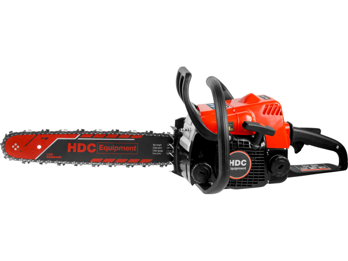 Бензопила HDC HD-C180 шина 40 см 16" , 3/8" LP, 1.3 мм, 55 зв. HD6210-3