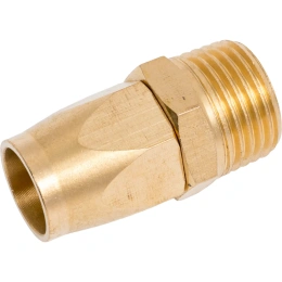 Соединитель резьбовой 1/2", с зажимом для шланга 10х14 мм Partner PA-B1410/4 17677