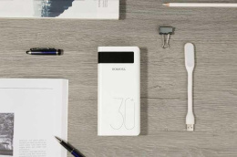 Мобильный аккумулятор Romoss Sense 8P+ 30000mAh QC3.0 18W 3A 2xUSB-A/USB-C белый