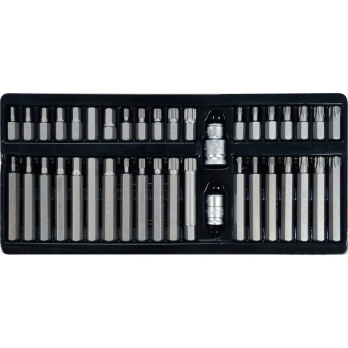 Набор бит YATO 1/2-3/8 дюйма 40 шт HEX SPLINE TORX YT-0400