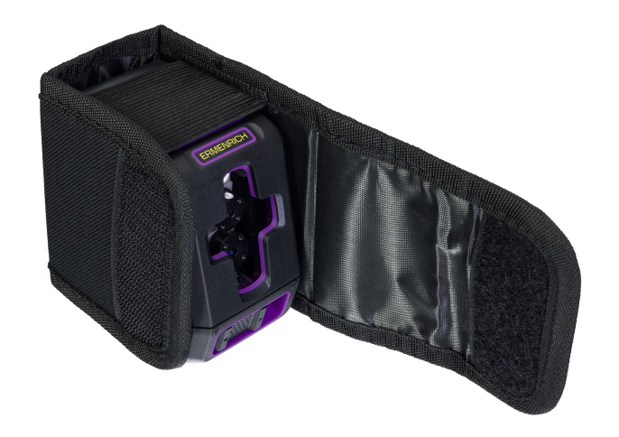 Лазерный уровень Ermenrich BASE LT20, фиолетовый