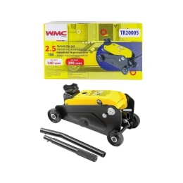 Домкрат подкатной гидравлический 2.5т h min 140мм, h max 390мм WMC TOOLS WMC-TR20005 WMC-TR20005(52199)