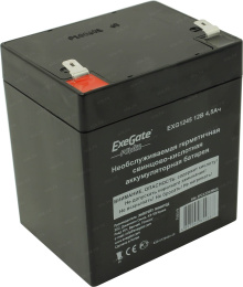 ИБП ExeGate Power Back BNB-450.LED.AVR.2SH 450VA/240W, LED, AVR,2*Schuko, батарея 12V 4.5Ah, металлический корпус, Black EP279215RUS
