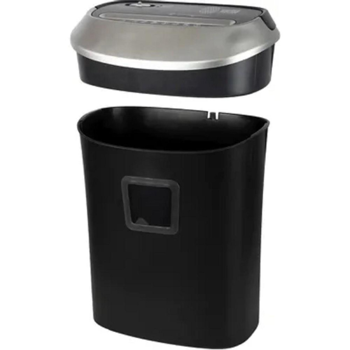 Уничтожитель бумаг Cactus CS-SH-P6,  P-4,  4х40 мм, 10 лист. одновременно, 21л