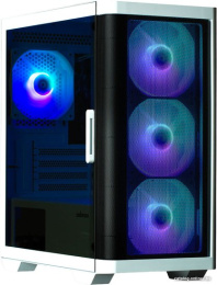 Корпус Zalman M4 Белый материал: сталь, пластик, окно: закаленное стекло, Power, LED Button, Power/HDD LED, MIC, Audio, 2xUSB 3.0, 1xUSB2.0, без БП, 1х3.5''/2.5'', 1x3.5'', 2x2.5"