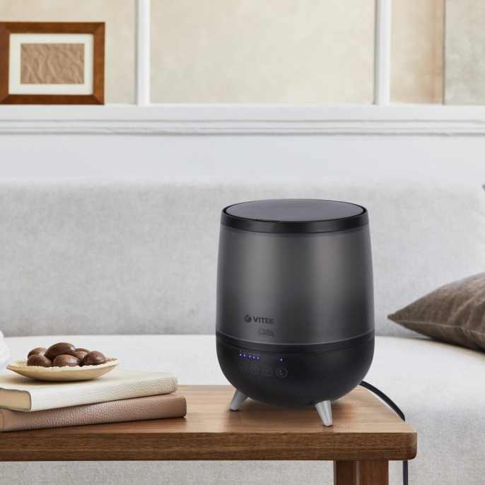 Увлажнитель воздуха ультразвуковой Vitek VT-2356,  2л,  черный