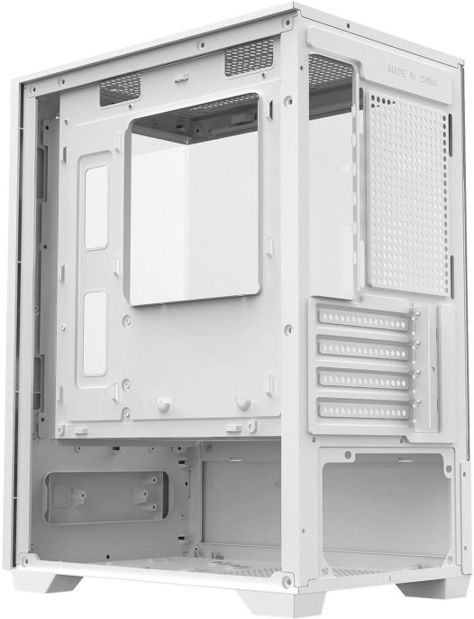Корпус mATX BLOODY CC-125, Mini-Tower, без БП,  белый [cc-125-wh]