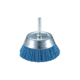 Щетка нейлоновая чашечная (50 мм; Р240; хвостовик 6 мм) Makita D-45537