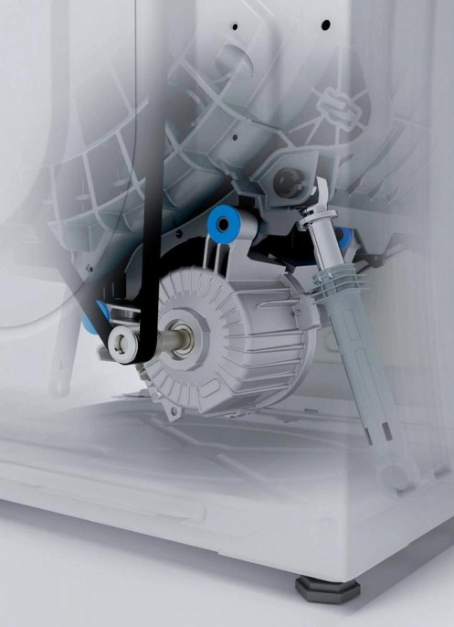 Стиральная машина Gorenje W2NHPI62SCS, с фронтальной загрузкой, 6кг, 1200об/мин, с паром, инверторная