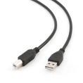 Кабель интерфейсный USB 2.0 Filum FL-CPro-U2-AM-BM-1M 1 м., черный, разъемы: USB A male-USB B male, пакет
