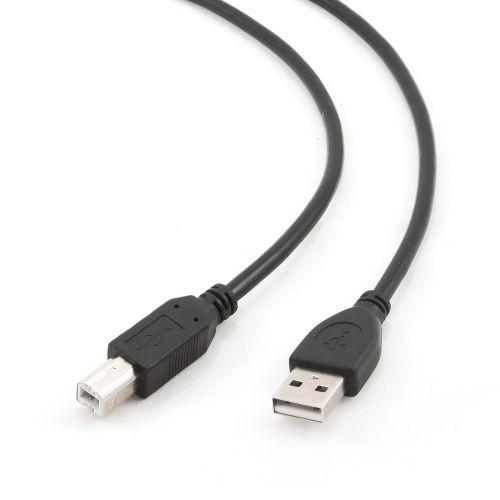 Кабель интерфейсный USB 2.0 Filum FL-CPro-U2-AM-BM-1M 1 м., черный, разъемы: USB A male-USB B male, пакет