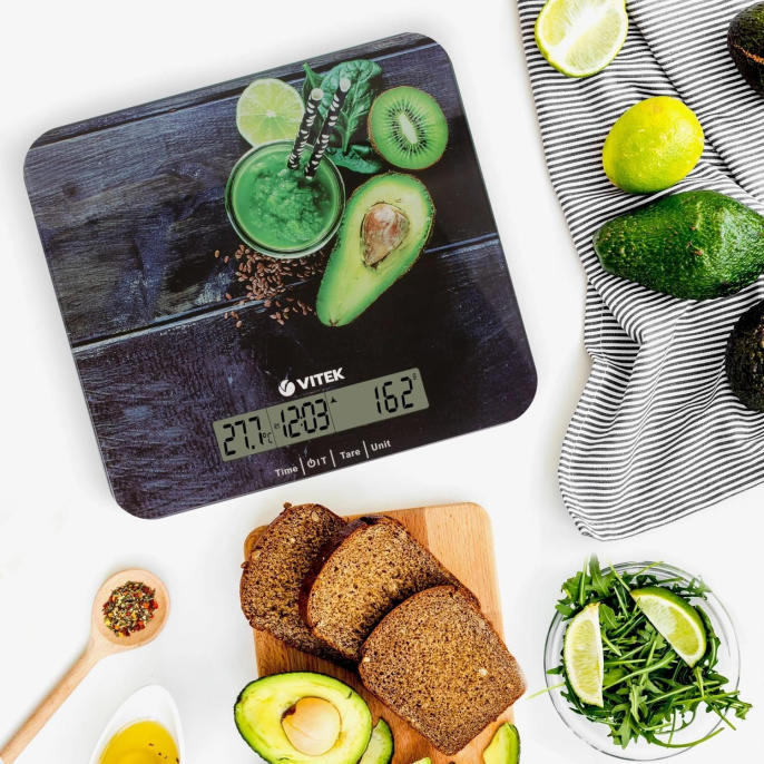 Весы кухонные Vitek VT-2425,  черный