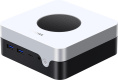 Неттоп Chuwi LarkBox X i3 1220P 1.5 8Gb SSD256Gb UHDG Windows 11 Pro GbitEth WiFi BT 90W черный/белый