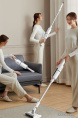 Вертикальный пылесос Deerma Wireless Vacuum Cleaner VC55 White