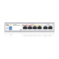 Wi-Tek WI-PCES206, настраиваемый PoE 60Вт, порты 4FE PoE + 2FE, Easy Smart