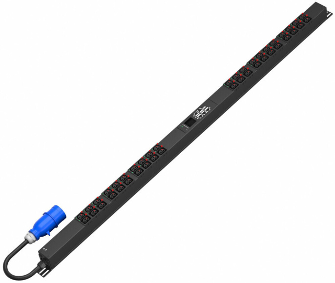 Блок распределения питания SMARTWATT PDU P-series 0U-MIS-1P32A-SMB-2CB-21C13-21C39-UL-3M-IEC309 PMIS13S2CBO2121UL