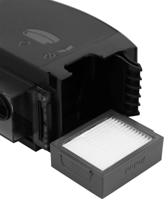 Робот-пылесос iRobot Roomba J7+, 60Вт, черный/черный [j755840plus_rnd]