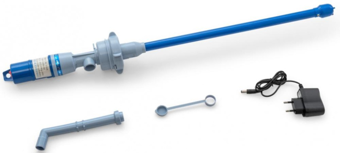 Помпа для 19л бутыли Vatten №6 электрический синий/серый