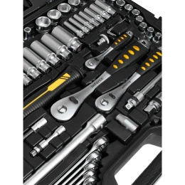 Набор инструментов Inforce 150 предметов 1/2" & 3/8" & 1/4", Сталь Cr-V, Сталь Cr-V, Профессиональный, 06-07-21