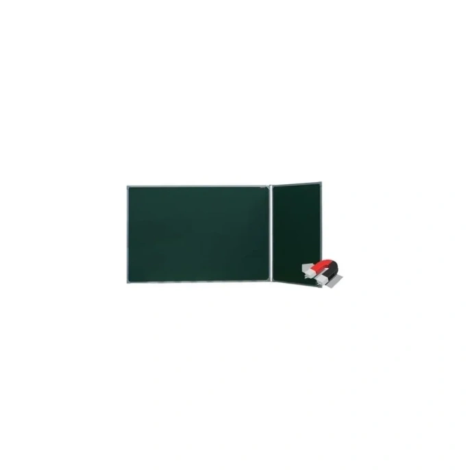 Двухэлементная магнитно-меловая доска BoardSYS створка справа, 100x225 30ДЭ-225Мпр