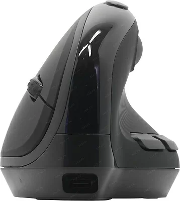 Манипулятор DELUX Wireless&Bluetooth Vertical Mouse M618XSD Black (RTL) USB 6btn+Roll