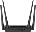 Wi-Fi роутер D-Link DIR-822/RU,  Wi-Fi 5,  AC1200,  2.4/5ГГц, 4 LAN,  черный [dir-822/ru/e1a]