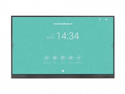 Интерактивная панель TechnoBoard HV-65 (65''/4K/Intel i5-10400/8Gb/SSD256/Android 9.0)