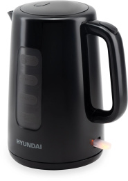Чайник электрический Hyundai HYK-P2501 2.5л. 2200Вт черный корпус: пластик