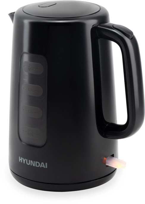 Чайник электрический Hyundai HYK-P2501 2.5л. 2200Вт черный корпус: пластик
