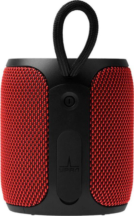 Колонка порт. Ural ТТ М3+ мини красный 16W 2.0 BT/3.5Jack 10м 2500mAh УРАЛ ТТ М3+ МИНИ К