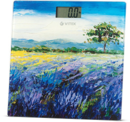 Напольные весы Vitek VT-8052, до 180кг, цвет: рисунок