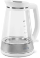 Чайник электрический Domfy DSW-EK505 1.9л. 3000Вт белый/прозрачный корпус: стекло/пластик