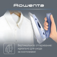 Утюг дорожный Rowenta DA 1510 1000Вт белый/синий