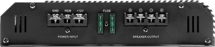 Усилитель автомобильный URAL Молния МЛ 1.500,  черный