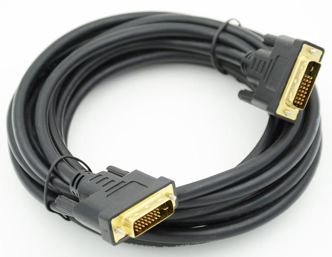 Кабель DVI-D Dual Link m DVI-D Dual Link m 5м феррит.кольца черный