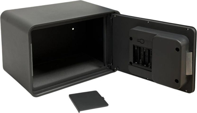 Сейф мебельный LockSworth VS4528-BK взломостойкий встраиваемый 200x310x200мм электронный/ключевой/биометрический