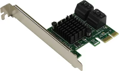 Контроллер Espada PCIe4SATA3ASM (RTL) PCI-Ex1 SATA 4port-int