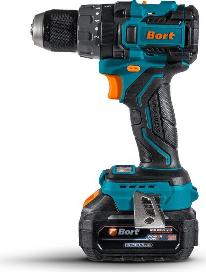 Аккумуляторная ударная дрель-шуруповерт BORT BAB-21U 2x4А.ч 93414837