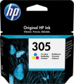 Картридж струйный HP 305 3YM60AE многоцветный печ.гол.в компл. (100стр.) (2мл) для HP DJ 2320/2710/2720