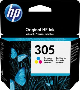 Картридж струйный HP 305 3YM60AE многоцветный печ.гол.в компл. (100стр.) (2мл) для HP DJ 2320/2710/2720