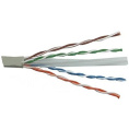 Кабель ExeGate UTP4-C6-CCA-S23-IN-PVC-GY-305 UTP 4 пары кат.6 CCA, 23AWG, бухта 305м, серый PVC EX186134RUS