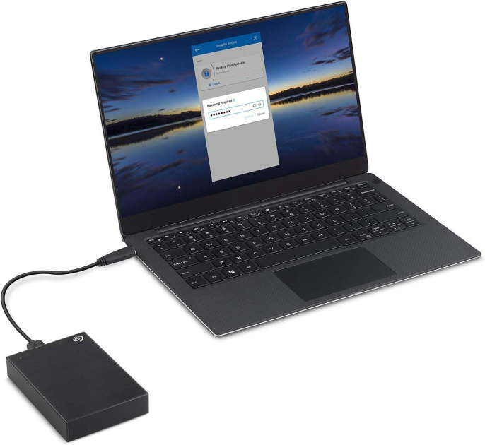 Жесткий диск Seagate USB3.0 4TB STKZ4000400 One Touch 2.5" черный