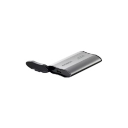 Накопитель SSD A-Data USB-C 500GB SD810-500G-CSG SD810 серый