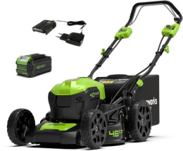 Газонокосилка роторная Greenworks GD40LM46SPK5 2506807UG