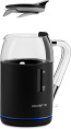 Чайник электрический Polaris PWK 1563CGL 1.5л. 2200Вт черный/прозрачный корпус: пластик/стекло