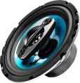 Колонки автомобильные Ural Бирюза АС-Б1647 140Вт 92дБ 4Ом 16.5см 6 1/2дюйм ком.:2кол. коаксиальные четырехполосные